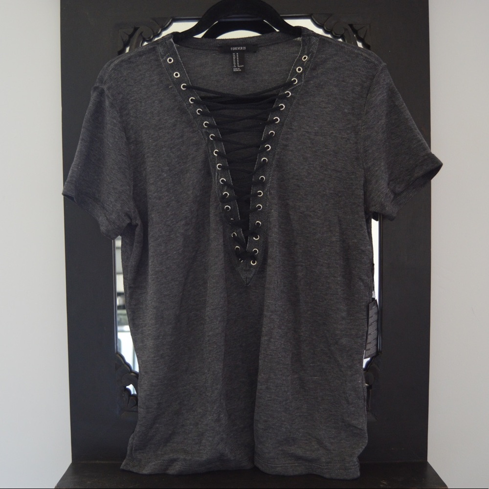 lace up top